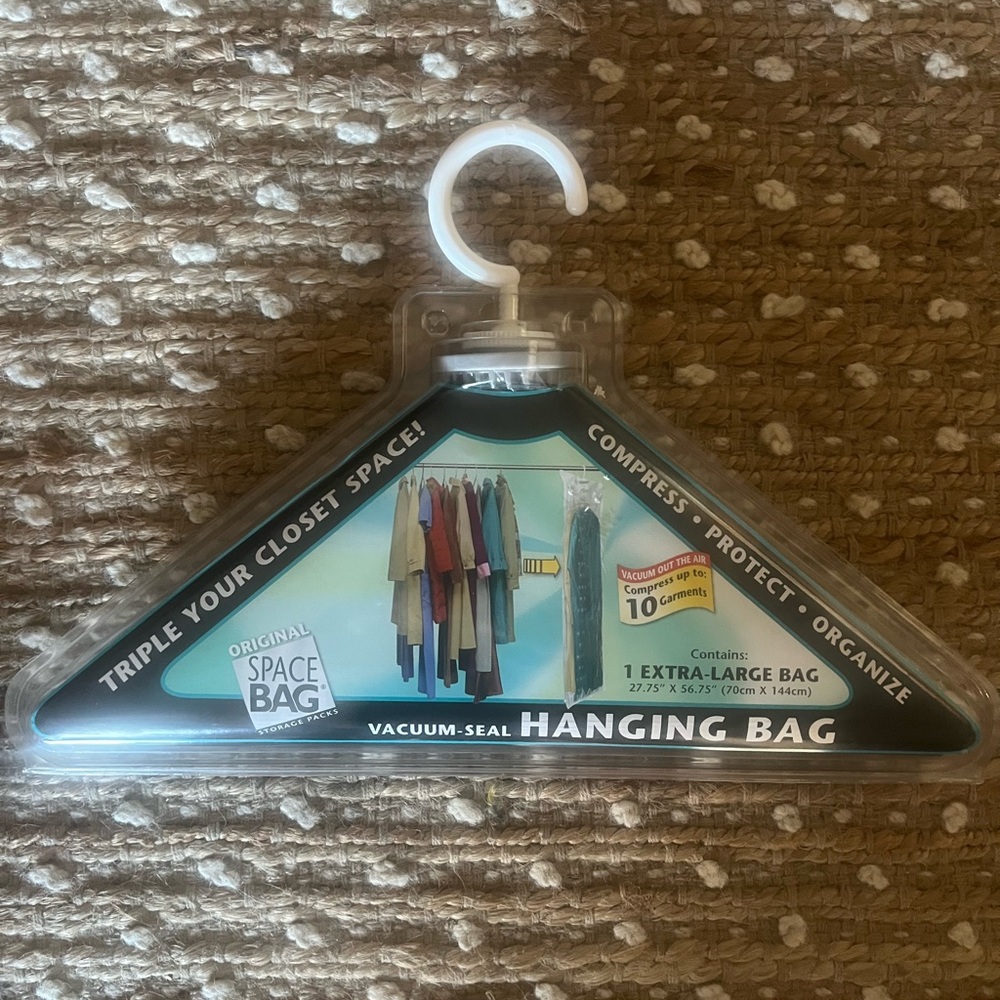 NWT original space bag storage system